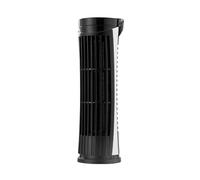 YWLUUOO Small USB Desktop Fan 2-Speed Winds Speed Adjustment Bladeless Desk Tower Fan With LED Light Student Room Cooling Tool Cooling Gadget