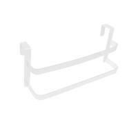 YWLUUOO Space Saving Door Mount Towel Rack Simple Arrange Metal Build Holds Multiple Items Kitchen Bathroom Storage Solution Multipurpose Hanger