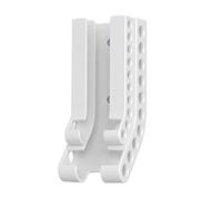 YWLUUOO Space Saving Wall Mount Battery Case Stores 10 2A and 10 3A Batteries Separately Durability Double Installation Option Wall Mount Battery Dispenser Organiser