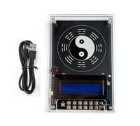 YWLUUOO Stability 7.83Hz Waves Generator Digital Circuit Adjustable Frequency Generator Resonance Waves with Adjustable Frequency USB Power Supply in Acrylic Case