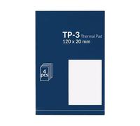 YWLUUOO Thermal Pad 120x20mm Good Heat Conductors Vibrations Damping and Electrically Insulating for Various Application Silicone Thermal