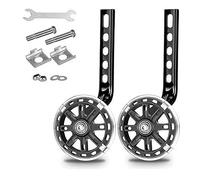 YWLUUOO Training Wheel Mute Flashing Bicycles Stabiliser Mounted Kits for Kid Bikes of 12 14 16 18 20 Inch Accessories LED Training