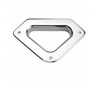 YWMJZEU Boat Rope Guide 316 Stainless Steel Triangular Fairlead for Yacht Anchor Windlass and Mooring Line Alignment Suitable for Docking Maneuvers and Deck Layout