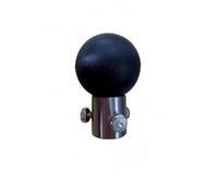 YWMJZEU Cello Non Slip Ball Cello Stopper Post Clamp Rubber Tip Metal Cylinder Anti Slip Floor Support Suitable for rehearsal classroom use
