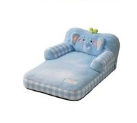 YWMJZEU Cushioned Dog Couch with Removable Cover, color to 8, L | Pet Sofa Bed with Backrest, Soft, for Indoor, Cats, pups