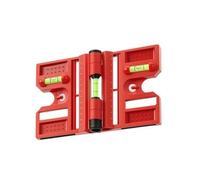 YWMJZEU Foldable Column Level | Post Level with Three Vials, for Railing Alignment, Carpenters, Style A