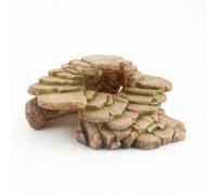 YWMJZEU Turtle Basking Perch Ramp Hide Textured Resin With Gentle Incline For Sunning Climbing And Dry Off Support Suitable for aquariums, Ylw Rock - Style B