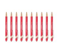 Ywmsfl 10Pcs ABS Retractable Ballpoint Pens Bible Quotes Ballpoint Pens for Students Adult Encouragement and Daily Journaling Student Pen