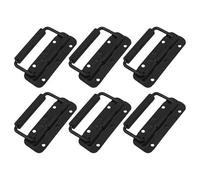 Ywmsfl 6pc Foldable Spring Handles Ergonomic Grip Heavy-Duty Iron Hardware for Kitchen Bathroom Foldable Door Handles for Small Space