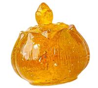 Ywmsfl Artistics Crystals Geode Resin Box Multipurpose Home Organization Decoration Positive Energy Charging Decorative Flower Storage Container