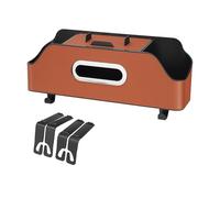 Ywmsfl Automotive Headrest Hanging Organizers ABS Construction and Leather Back Storage Box Box Hook Backseat Interior Road Trip Backseat for Trash Can Passenger Fabric Water Foldable Non