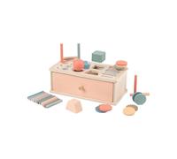 Ywmsfl Compact Design Wooden Geometric Sorting Toy for Children with Shape Color Learning and Motor Skills Enhancement Geometric Shape Box