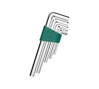 Ywmsfl Complete 9 Piece L Type Tool Set Wear Resistant Steel Construction Precisions Instrument for Mechanical Work and Wrench Screwdriver