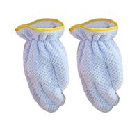 Ywmsfl Corals Fleece Pet Grooming Gloves Bath Towel for Quick Drying Dog Cats Soft Gentle Super Absorbent Bathing Gloves Pet Glove