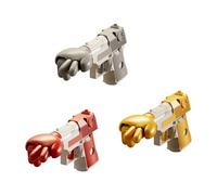 Ywmsfl Creative Rock Paper Firing Game Set Ease Fiddle Dolls with Permanent ABS Construction for Group Tasks ABS Random Hand Gesture Game