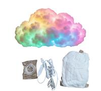 Ywmsfl Dynamic Rainbow Colorful Effects Cloud LED Strips for Ambients Mood Lighting and Party USB Powered Night Light Thundercloud LED Light