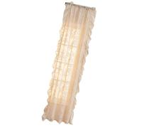 Ywmsfl Elegant Draping Lace Sheer Curtains for Romance Atmospheres and Easy Installation in Living Spaces and Bedrooms Lace Curtain