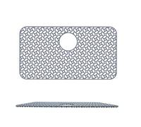 Ywmsfl Gentle Silicone Sink Protector Mat Defends Against Scratches While Acting As a Handy Assistant Water Drainage Sink Mat