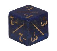 Ywmsfl Handicraftsman Constructed Preciousstone Math Die Highlighting Rimed Cracks for Educational Entertainment and Crystal Appreciation Individualized Play Antiques
