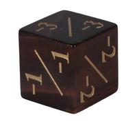 Ywmsfl Handicraftsman Constructed Preciousstone Math Die Highlighting Rimed Cracks for Educational Entertainment and Crystal Appreciation Individualized Play Antiques