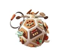 Ywmsfl Infant Sensory Development Cubes 22 Side Learning Activity Ball with Chewable Design Cognition Skill Problem Solving Toy Fine Motor Skill Training Toy