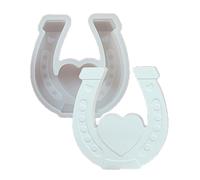 Ywmsfl Long Time Use Silicone Craft for Making Heart Horseshoe Decorations Various Materials Horseshoe
