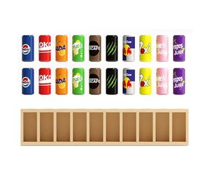 Ywmsfl Multiplayer Wooden Drink Bottle Color Recognition Sorting Game Toy for Children Early Learning and Group Enjoyment Educational Wooden Drink Bottle Color Sorting Toy
