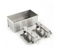 Ywmsfl Multipurpose Stainless Steels Meat Press Mold 1KG Detachable Base Patty Shapers for Home Commercial Kitchens Meat Press Mold for Commercial Kitchen