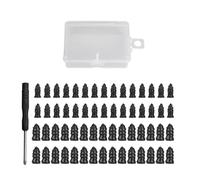 Ywmsfl Multipurpose Tire Plugs with Metal Rubber Nails Leak Proof Designs Long Service Puncture for Car Bikes on Roads Repair