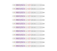 Ywmsfl Pack of 12 Noise-Free Clicks Gel Pen Fast Dry Inks 0.5mm for Professional Writing Exams Comfortable Handle Quick-drying Push-button Gel Pen for Practice