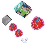 Ywmsfl Pack of 2 LED Paddles and 3 Sticky Globes for Night Play, Rechargeable, Safe Enhances Coordination Transportable Set