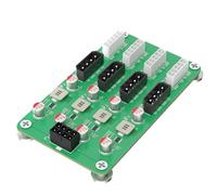 Ywmsfl Power Supply Breakouts Board 6/8Pin To 8 Way 5/12V Module Adapter Multiple Port Power Conversion For 2.5/3.5" SSD