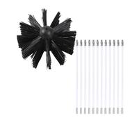 Ywmsfl Professional Chimney Maintenance Tool Bendable Head for Hard Reach Areas Duct Cleaning Brush