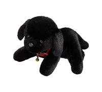 Ywmsfl Realistic Labrador Plush Toy Simulation Dog Soothing Doll 33cm Enhances Children Animal Learning and Emotional Bonding Home Decoration Birthday Present Interactive Play