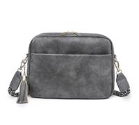 Ywmsfl Simple Crossbody Purse Permanent PU Construction Ergonomic Strap Plan Impermeable for Outdoor Tasks Traditional Fringe Shoulder Bag