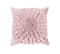 Ywmsfl Soft Florals Embellished Pillow Cover Polyester Construction Comfortable Atmospheres for Various Setting Polyester Construction Comfortable Atmospheres for Various Setting