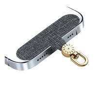 Ywmsfl Strong Metal Whirling Clip Phone Mount Thin Oxford Fabric Substance for Secure Transporting Rustless Phone Holder with Grip