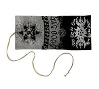 Ywmsfl Stylish Divination Storage Bag Polyester Linen Fabric Tarots Protectors for Tarots Decks Playing Card Multipurpose Cards Game Pouches