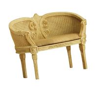 Ywmsfl Tiny Landscape Double Sofa Model House Addition Detailed Rosin Plan for Computer Display Models Rosin Tiny Sofa Addition