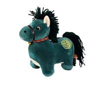 Ywmsfl Twenty Twenty Six Successful Horse Fleece Toy Chinese Starsign Decoration Year Present for Children Adults Celebratory Symbolic Fleece Toy Present