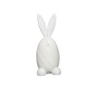Ywmsfl Twist Rabbits Eggs Ornament Modern Geometric Art Decoration for Desk Home Rabbits Easter Eggs Sculpture Stress Relief Gift Degradable Car Deck