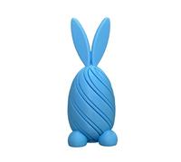 Ywmsfl Twist Rabbits Eggs Ornament Modern Geometric Art Decoration for Desk Home Rabbits Easter Eggs Sculpture Stress Relief Gift Degradable Car Deck