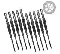 Ywmsfl Winter Motorcycle Tire Fetters for Enhanced Snow Ice Grip Safe Driving Complimentary Tools Included Permanent Fetters， Use on Electric Motorbikes and Tricycles