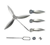 YWNYT 2 Set 22-1/2 Inch One-Touch Cleaning System Kit 57 cm Compatible with Weber Grill Parts, 7444 Weber Kettle Barbecues Replacement Parts