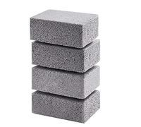 YWNYT 4Pcs Grill Cleaning Brick Block, Toxic Odorless Grill Stone, Ecological Griddle Cleaner Block, Grill Stones Cleaner for Remove Greases Stains Residues Dirt