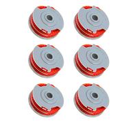 YWNYT 6pcs FLYMO FLY021 Strimmer Spool Line, Φ1.5mm 11m Double Autofeed Nylon Replacement Spools Compatible with Flymo Grass Trimmer, Replace of FLY021/513937190