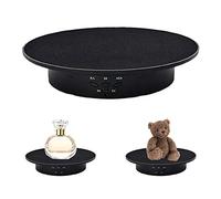 YWNYT Electric Rotating Display Stand for Photography, 90/180 Degree Motorized Rotating Turntable Adjustable Rotating Stand for Display Jewelry, Watch, Perfume, Digital Product