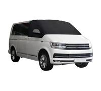 YWNYT Front Windscreen Wrap Cover for VW T5, 600D Oxford Fabric Blackout Waterproof Car Windshield Cover, Sunshade Frost Protection Weatherproof Windscreen Cover for VW T5 Transporter