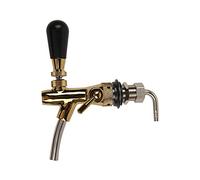 YWNYT G5/8 Adjustable Beer Tap, Stainless Steel Beer Dispenser Tap Beer Faucet with Flow Control Valve for Home Bar Restaurant