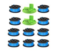 YWNYT Strimmer Spool for Greenworks, Single Cord Spool for Lawn Trimmers 1.65mm String Trimmer Replacement Spool Line Grass Strimmer Line for 24V Greenworks Series (10+2)